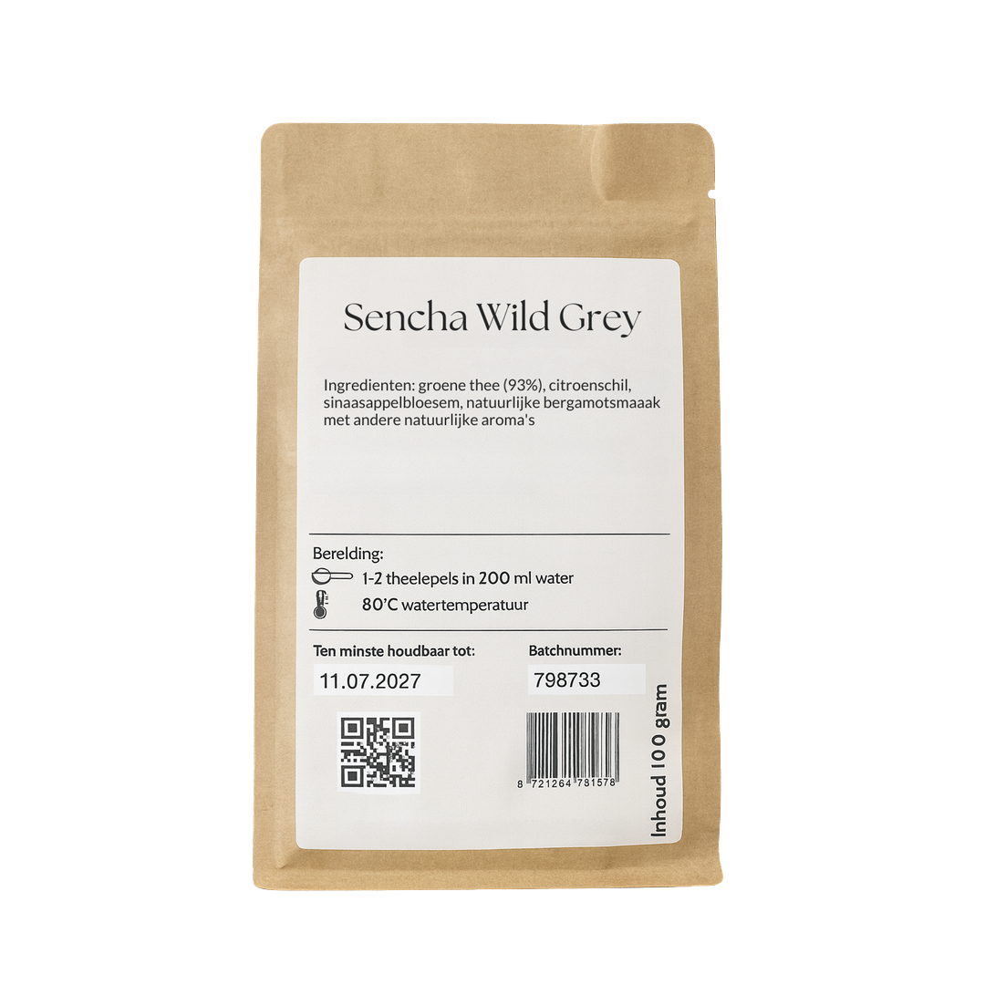 Sencha Wild Grey - Groene Thee Melange
