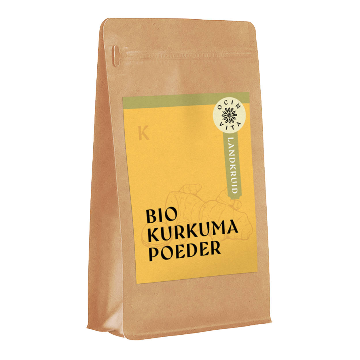 Kurkuma Poeder Biologisch – Voor Golden Milk, Curry’s & Gezonde Recepten