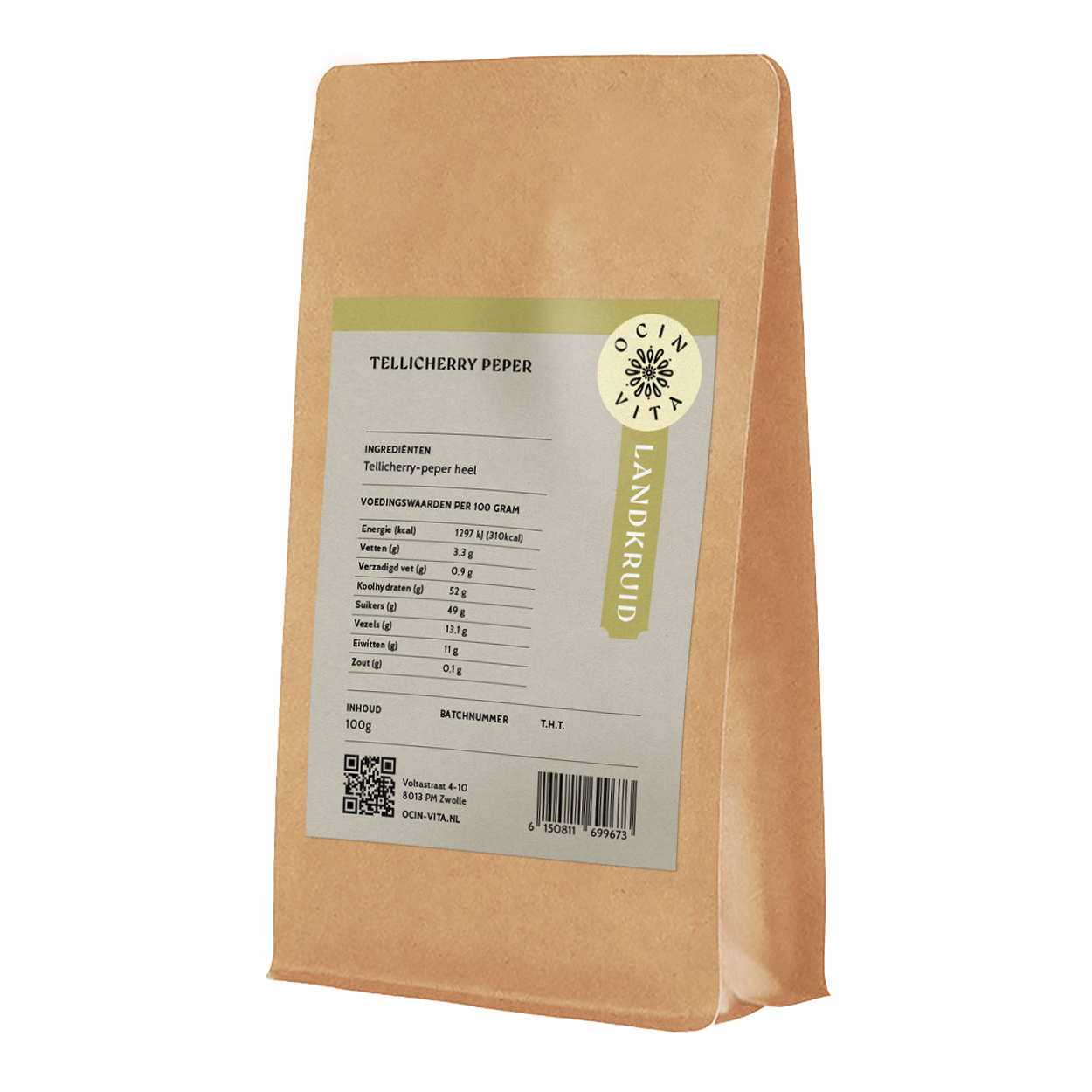 Tellicherry Peper – Premium Zwarte Peperkorrels