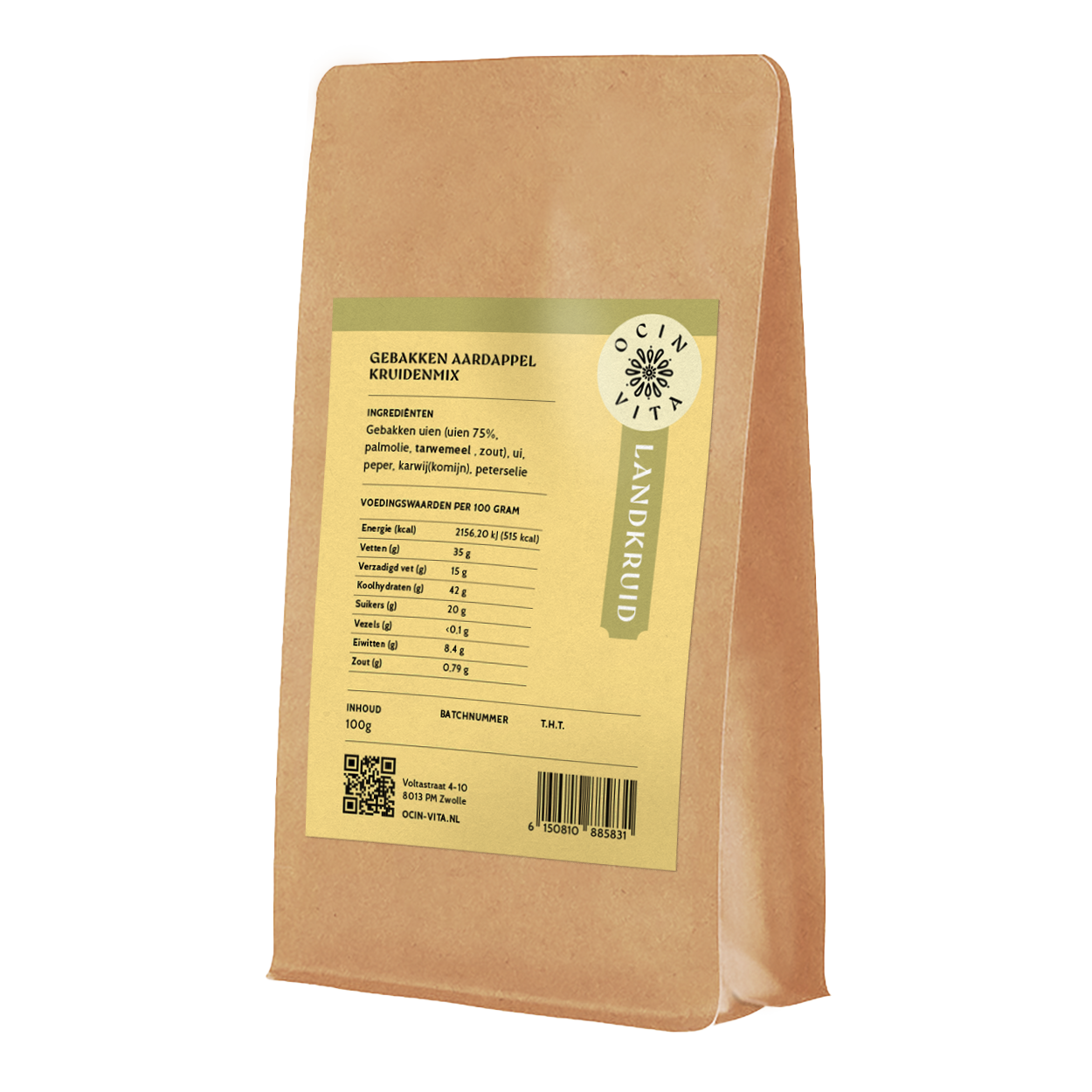 Gebakken Aardappel Kruidenmix – Met Gebakken Ui