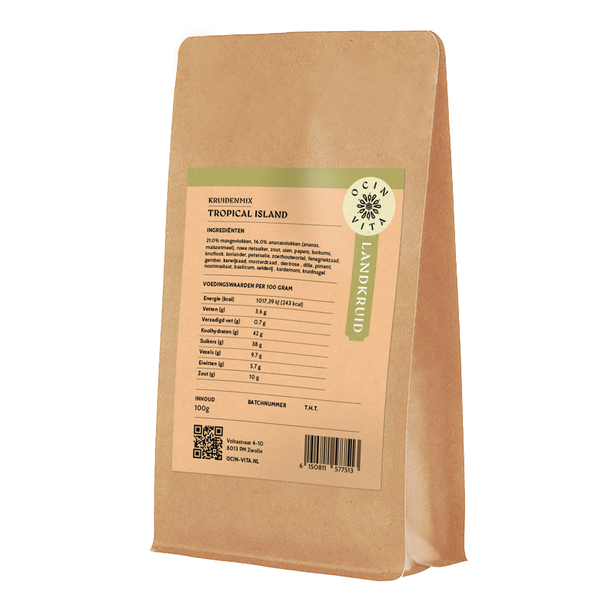 Tropical Island Kruidenmix – Mango & Exotische Specerijen