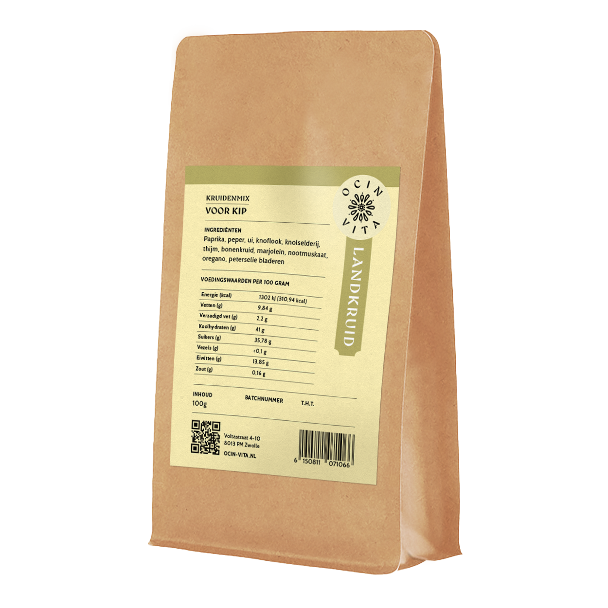 Kruidenmix voor Kip – Zoutarm & Natuurlijk