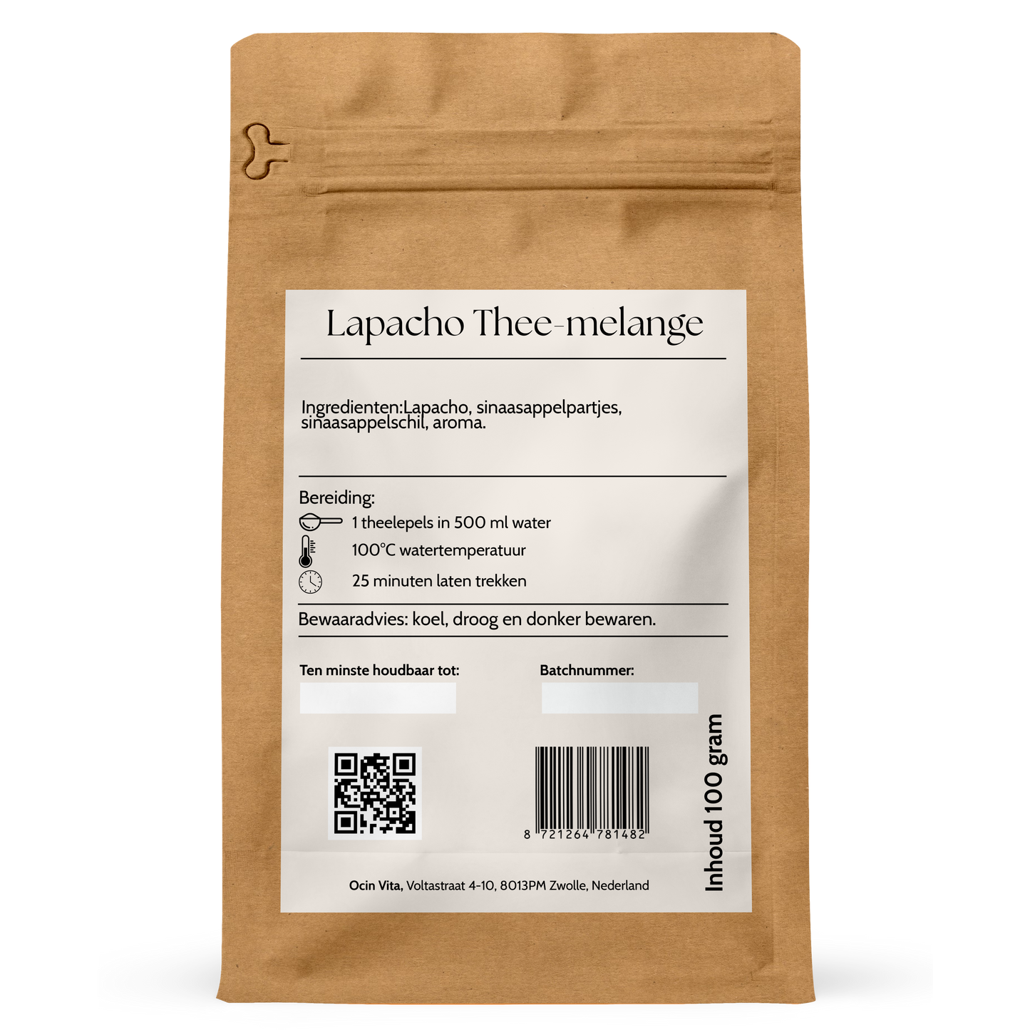 Lapacho Theemelange Sinaasappel/Vanille – Een Hemelse Smaakbeleving