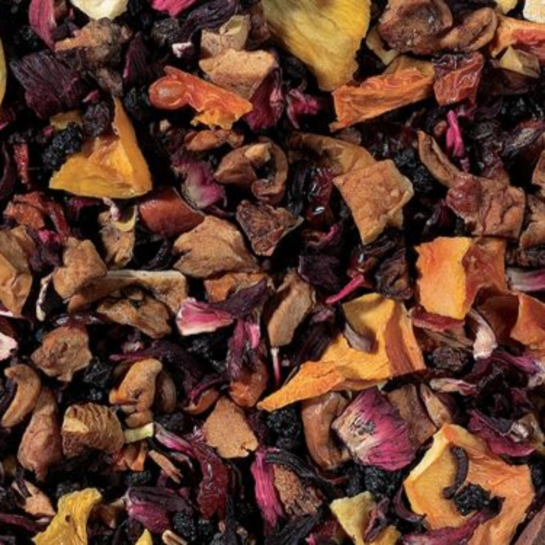 Mango/Passievrucht Fruitthee Melange – Tropische Verfrissing in een Kopje