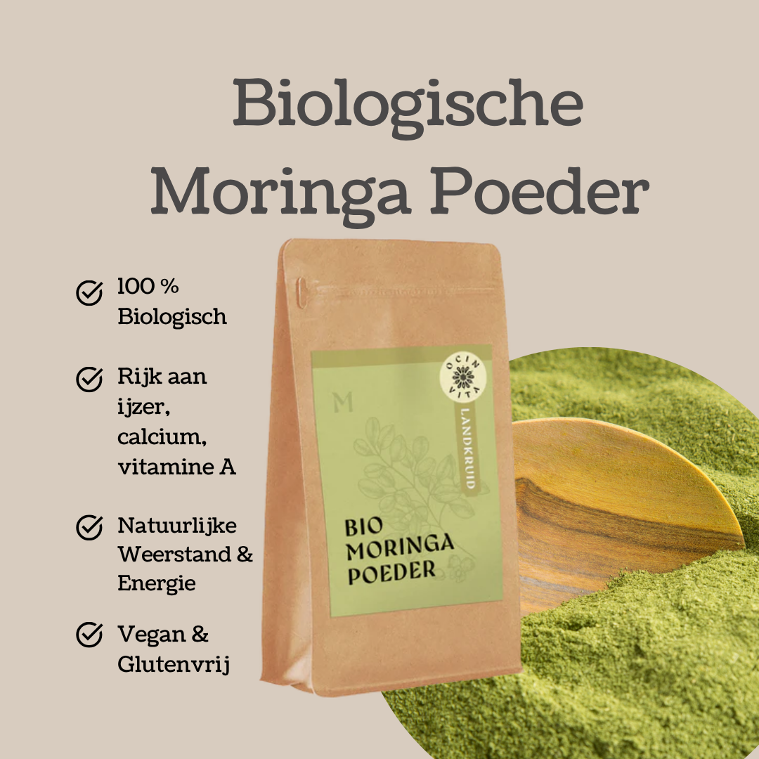 Moringa Poeder  – Natuurlijk Rijk aan Voeding & Energie