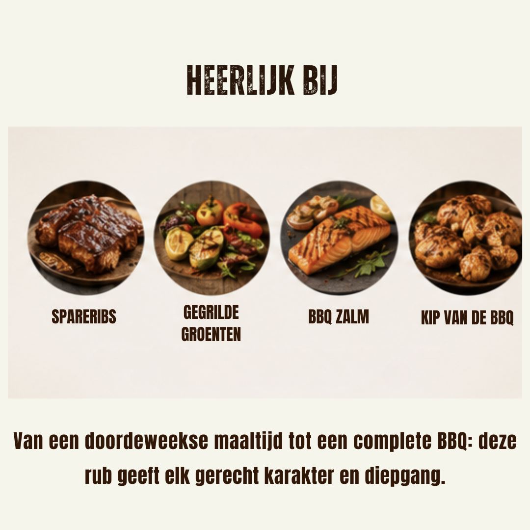 BBQ Rub Allround – Universele BBQ Kruidenmix