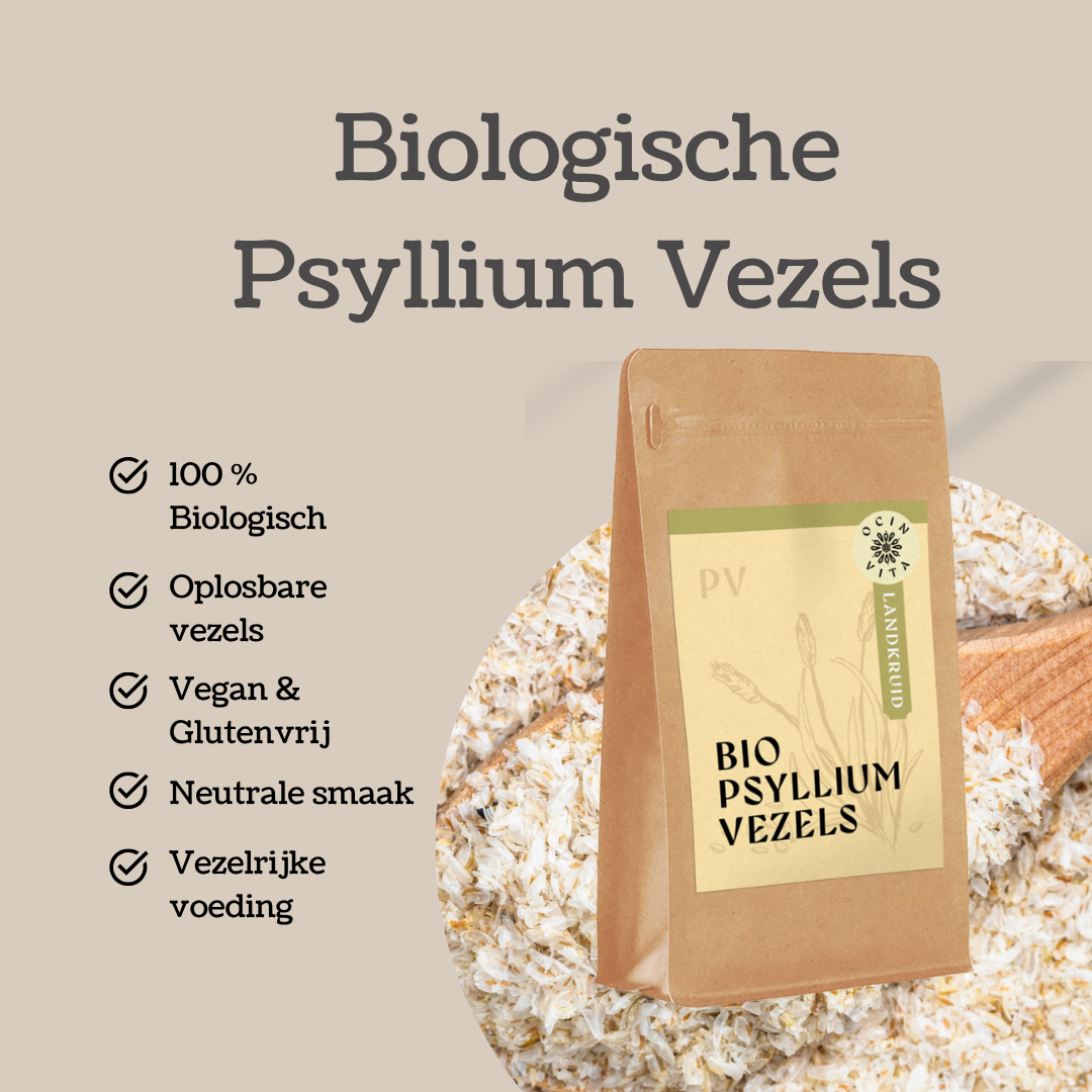 Psyllium Vezels | Voor een Normale Stoelgang & Gezonde Darmwerking