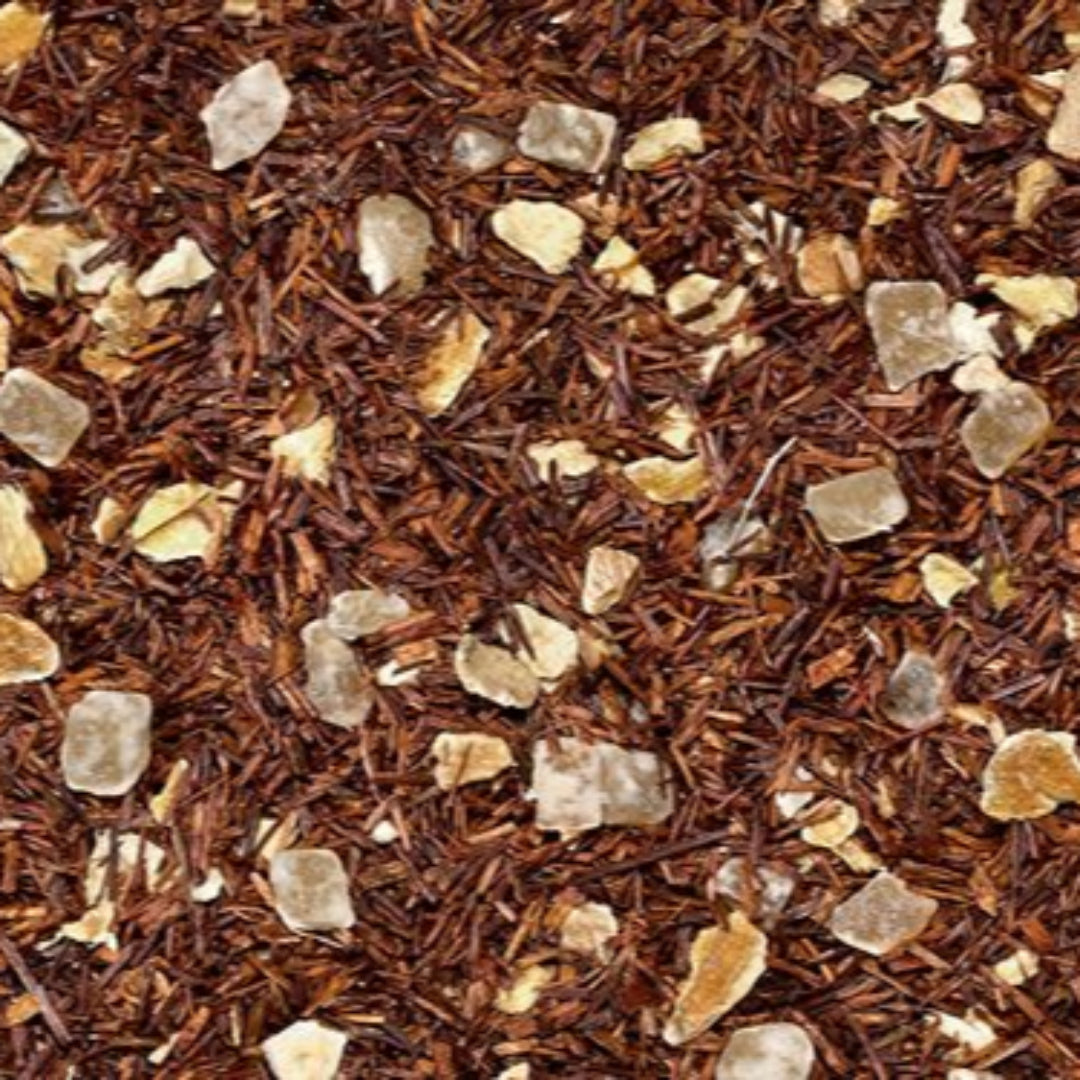Rooibos Thee Melange Gember/Citroen – Een Kruidige Verfrissing in een Kopje