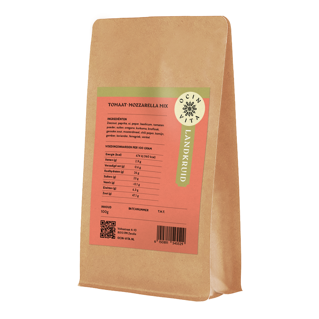 Tomaat Mozzarella Kruidenmix – Mediterraanse Smaakmaker