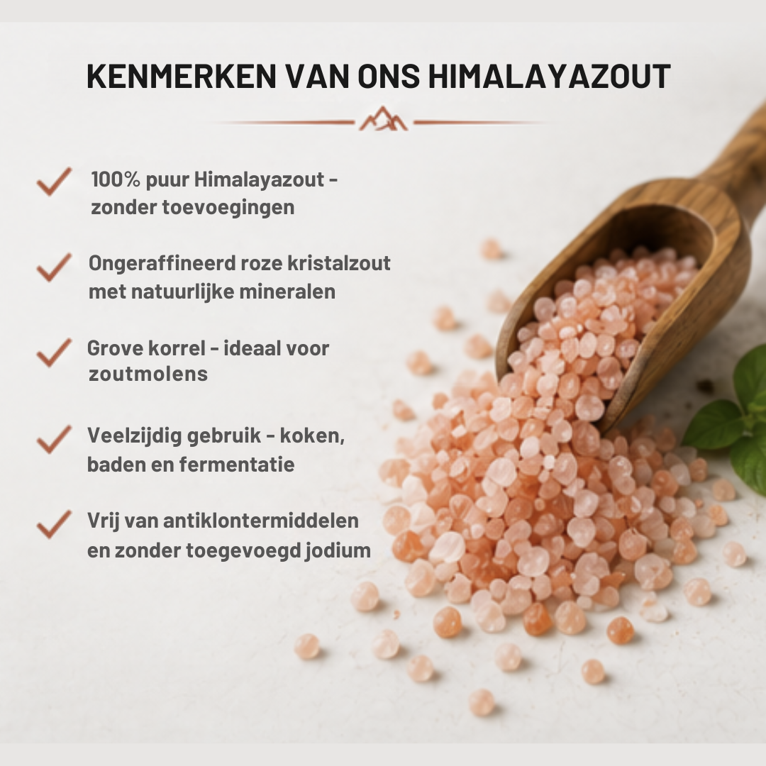 Himalayazout Grof – 100% Natuurlijk Kristalzout