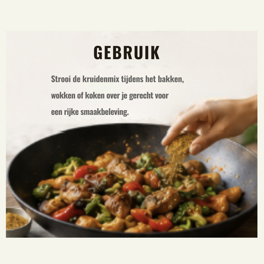 Kruidenmix voor Aziatische Gerechten