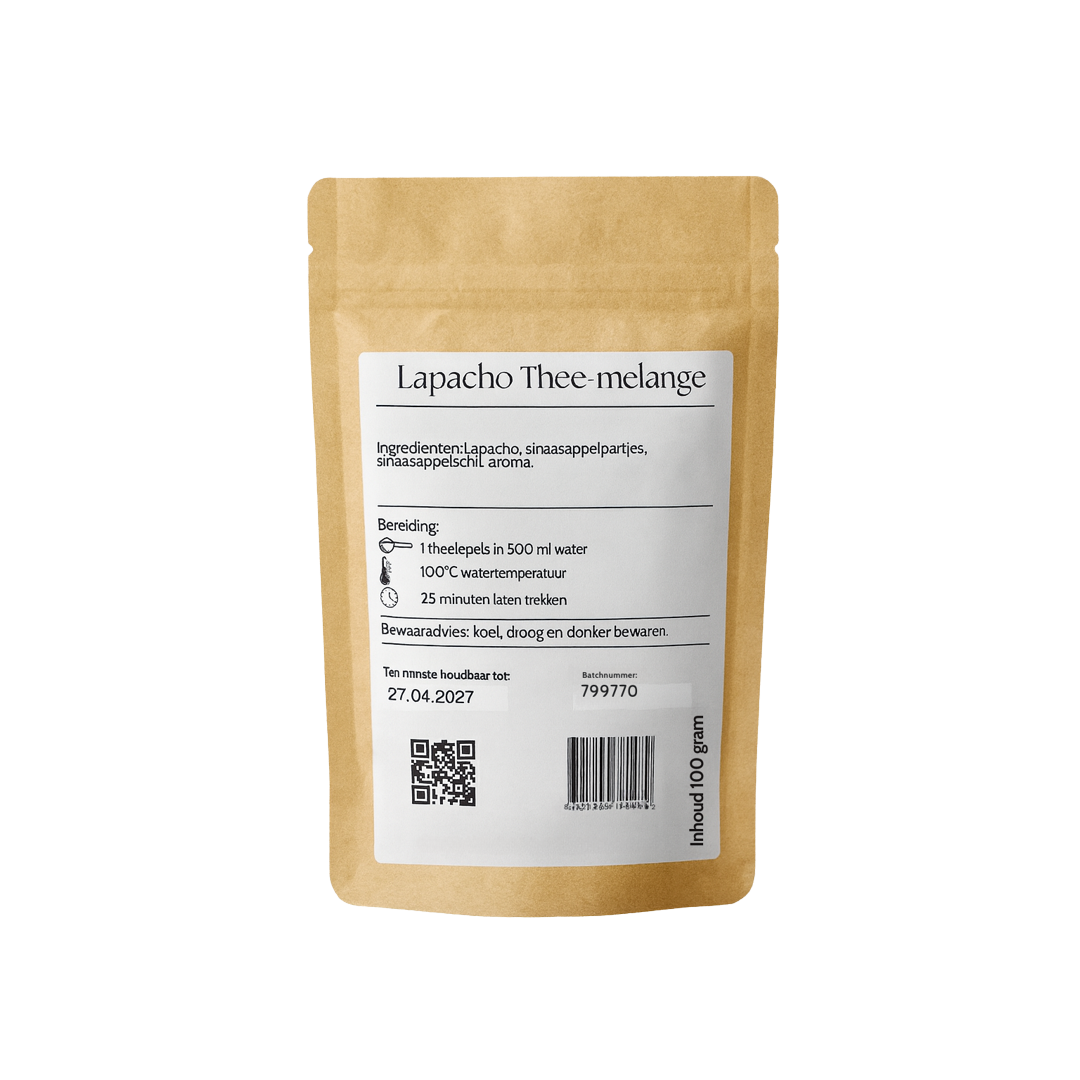 Lapacho Theemelange Sinaasappel/Vanille – Een Hemelse Smaakbeleving