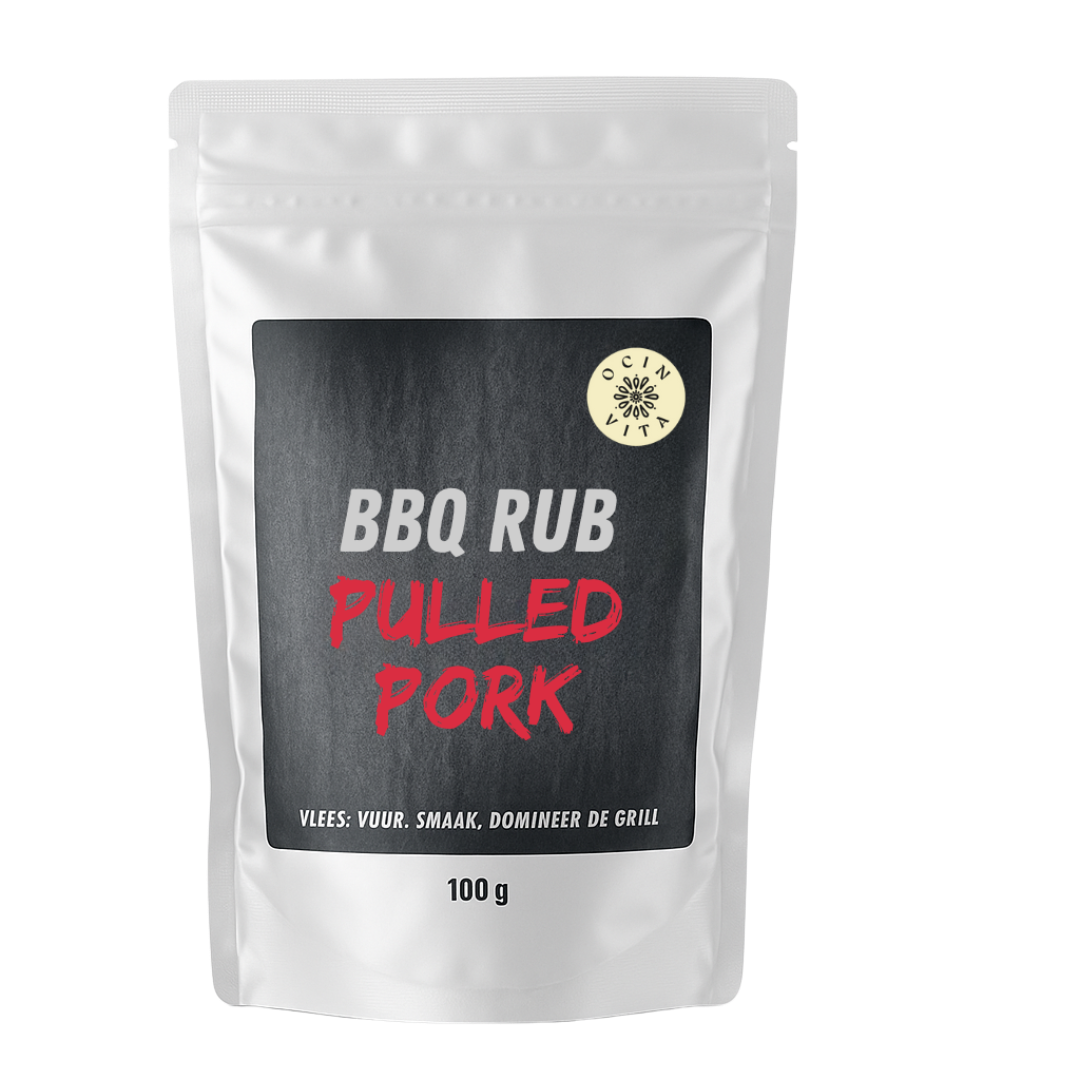 BBQ Rub Pulled Pork – Krachtige Kruidenmix voor Low & Slow BBQ