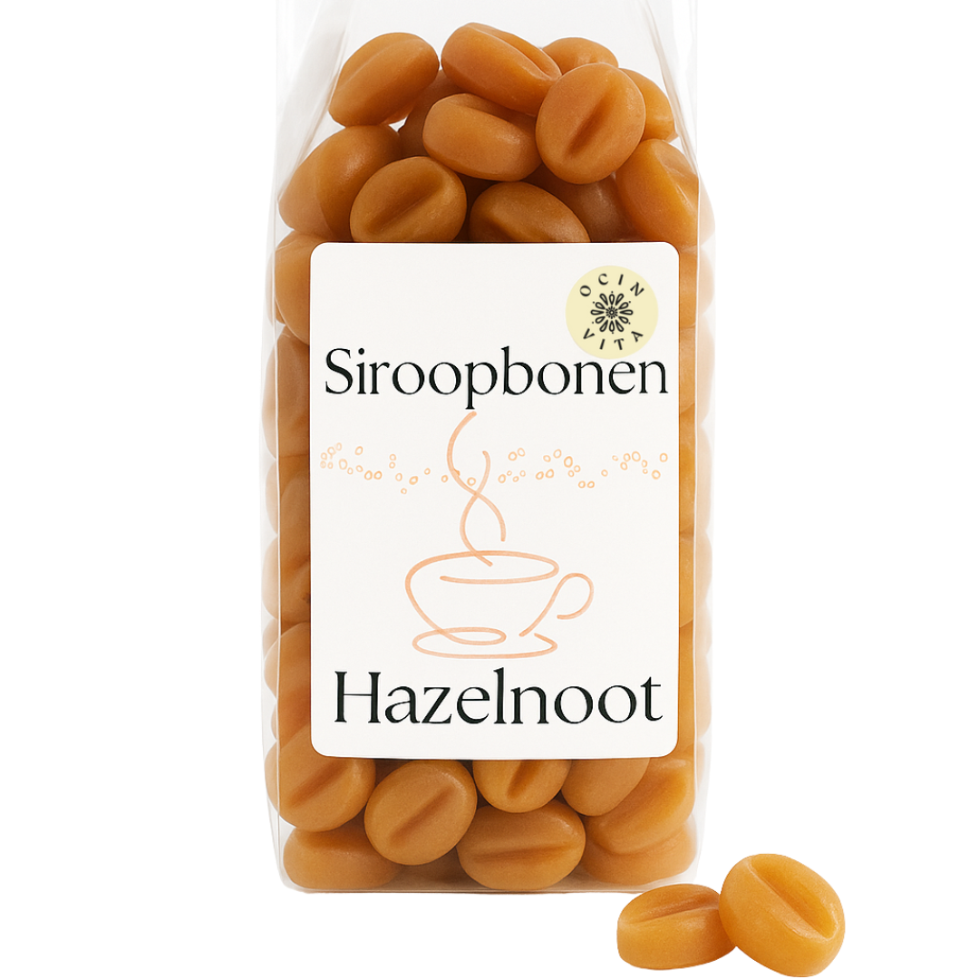 Siroopbonen | Hazelnoot