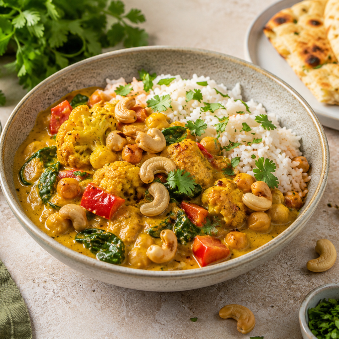cashewnoten W320 voor curry en plantaardige recepten