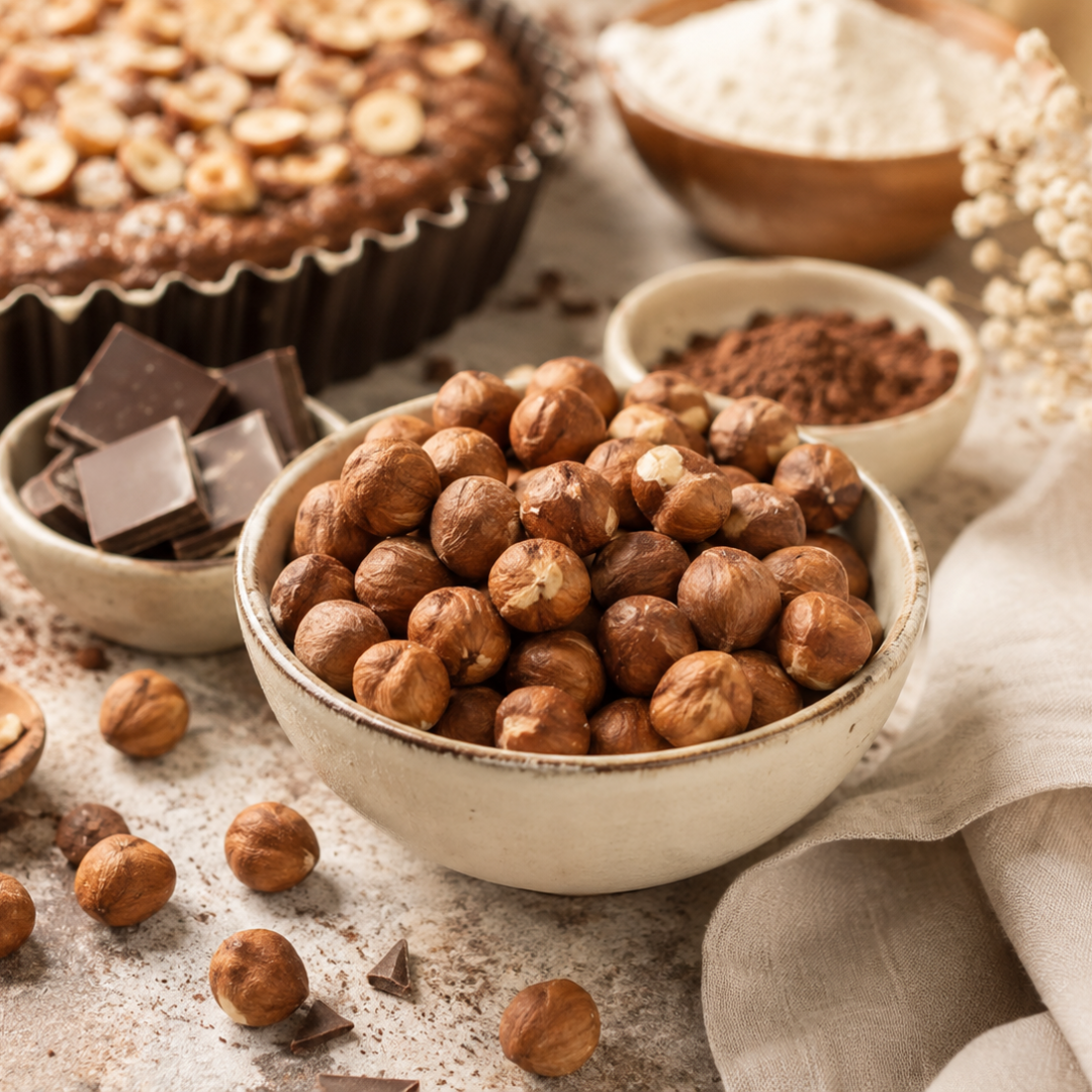 hazelnoten voor bakken en desserts