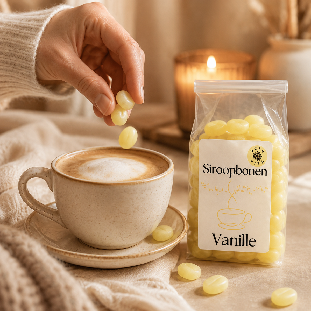 Siroopbonen Vanille – Zoete Smaakmaker voor Koffie, Thee & Cacao
