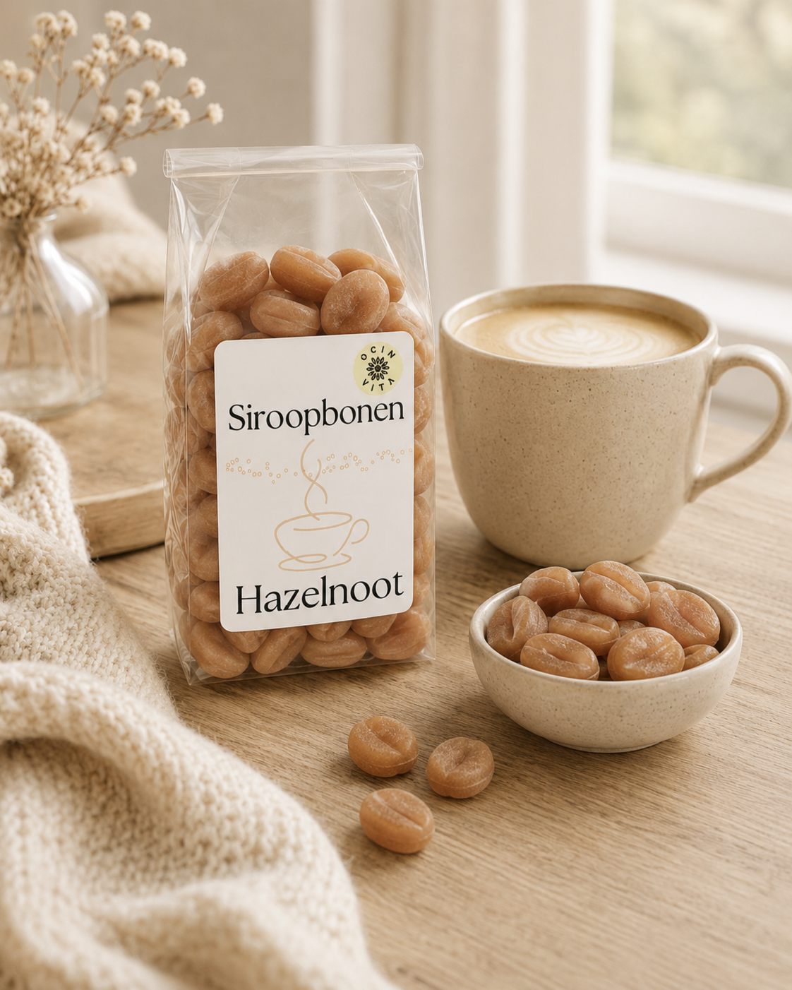 Siroopbonen | Hazelnoot