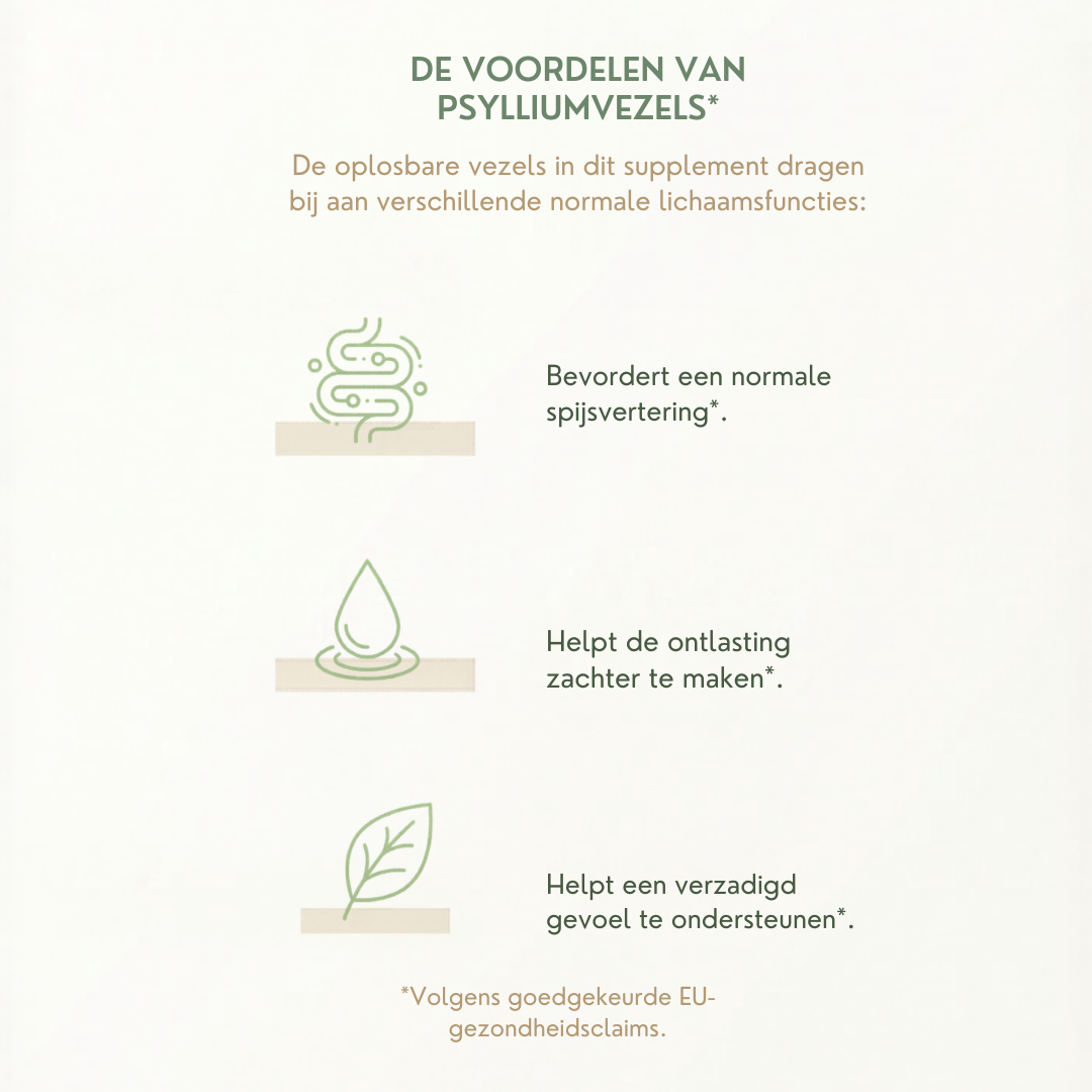 Biologische Psylliumvezels – 100% puur
