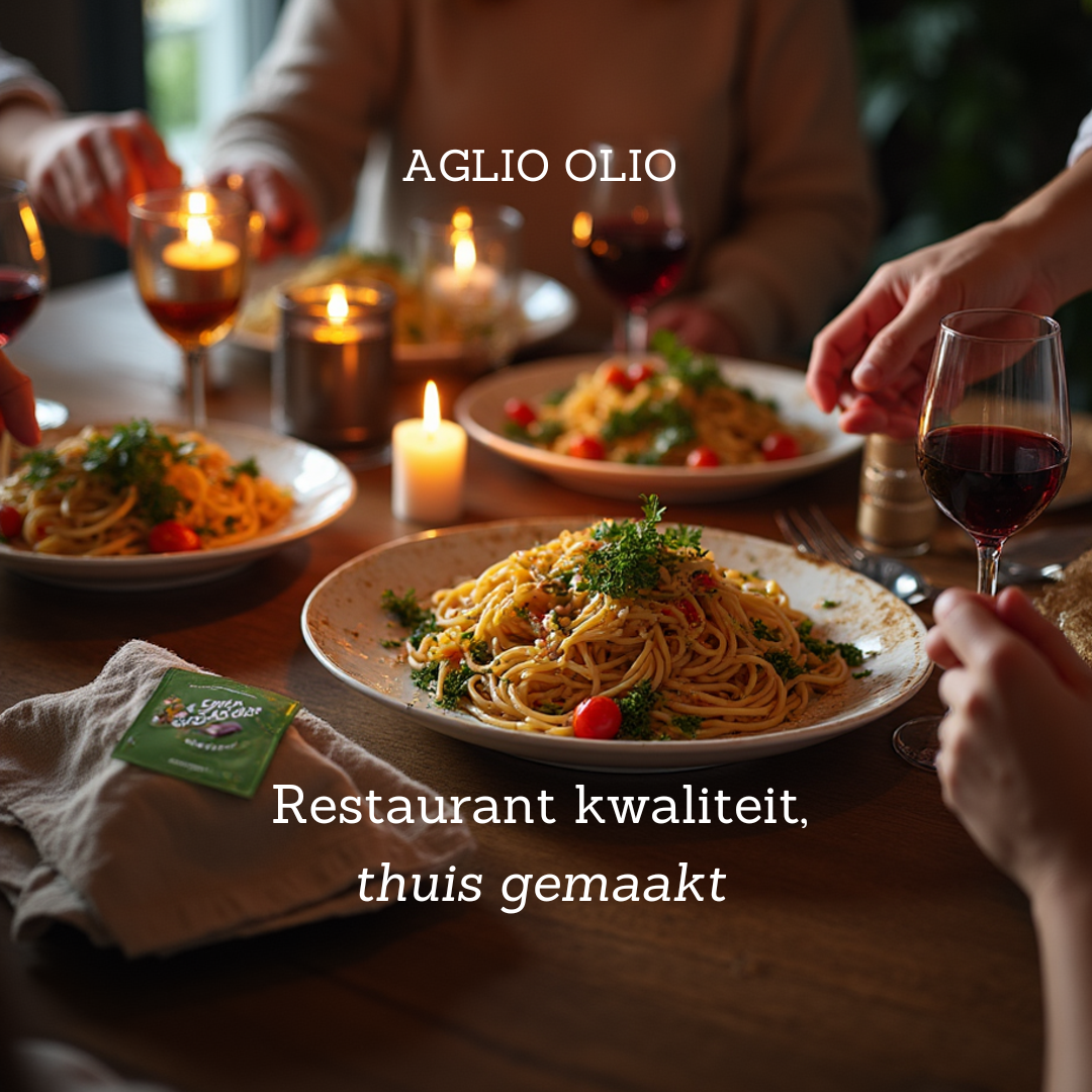 Aglio Olio Kruidenmix – Italiaanse Knoflook- &  Chilimix