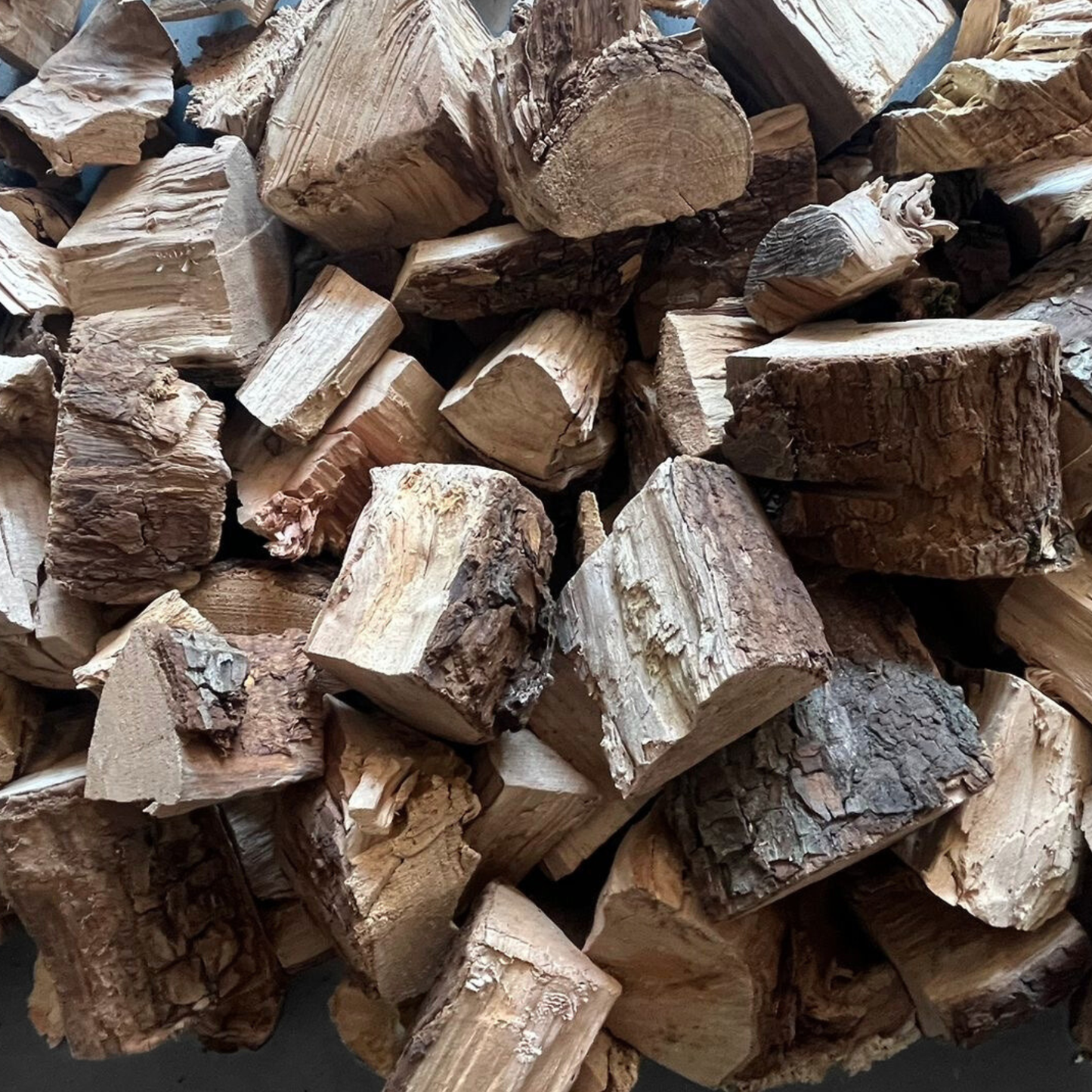 BBQ Rookhout Chunks Appel - Mild Fruitig BBQ Hout voor Smoker & Kamado