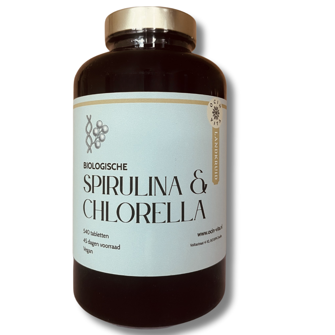 Spirulina & Chlorella Tabletten – Natuurlijke Superfood – Energie & Vitaliteit