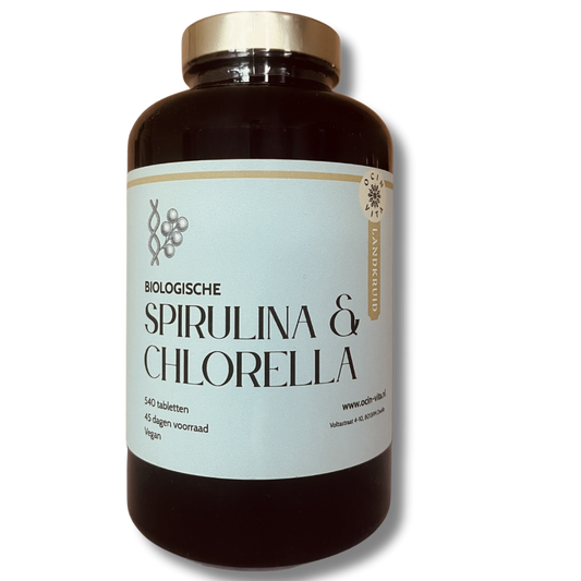 Spirulina & Chlorella Tabletten – Natuurlijke Superfood – Energie & Vitaliteit