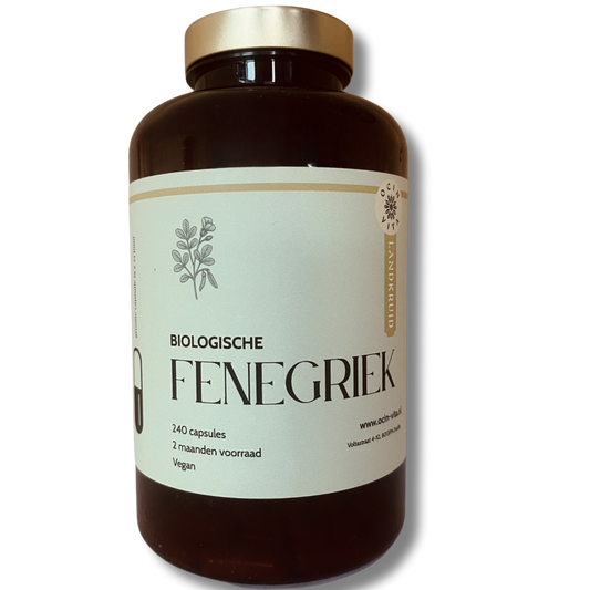Fenegriek Capsules Biologisch – Rijk aan Vezels, Eiwitten & Mineralen