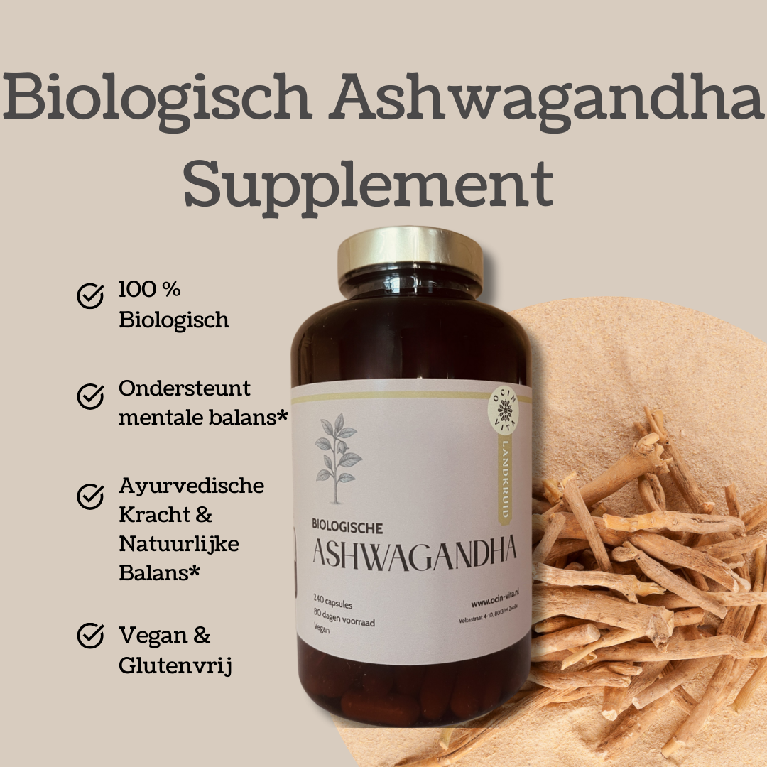 Biologische Ashwagandha Capsules – Traditioneel Ayurvedisch kruid