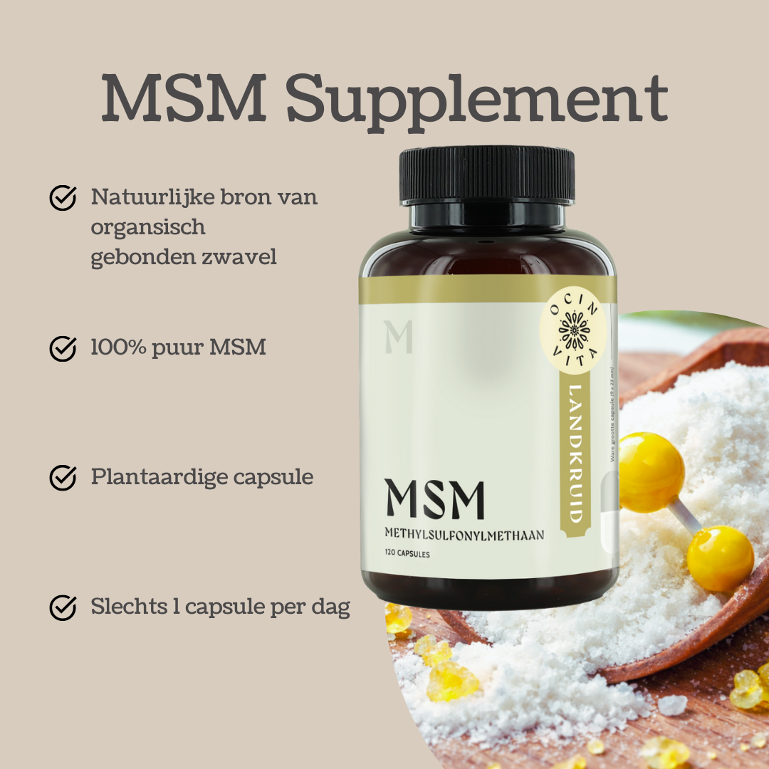 MSM Supplement – Zuivere bron van organisch zwavel