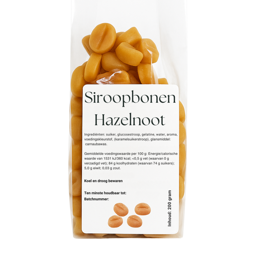 Siroopbonen | Hazelnoot