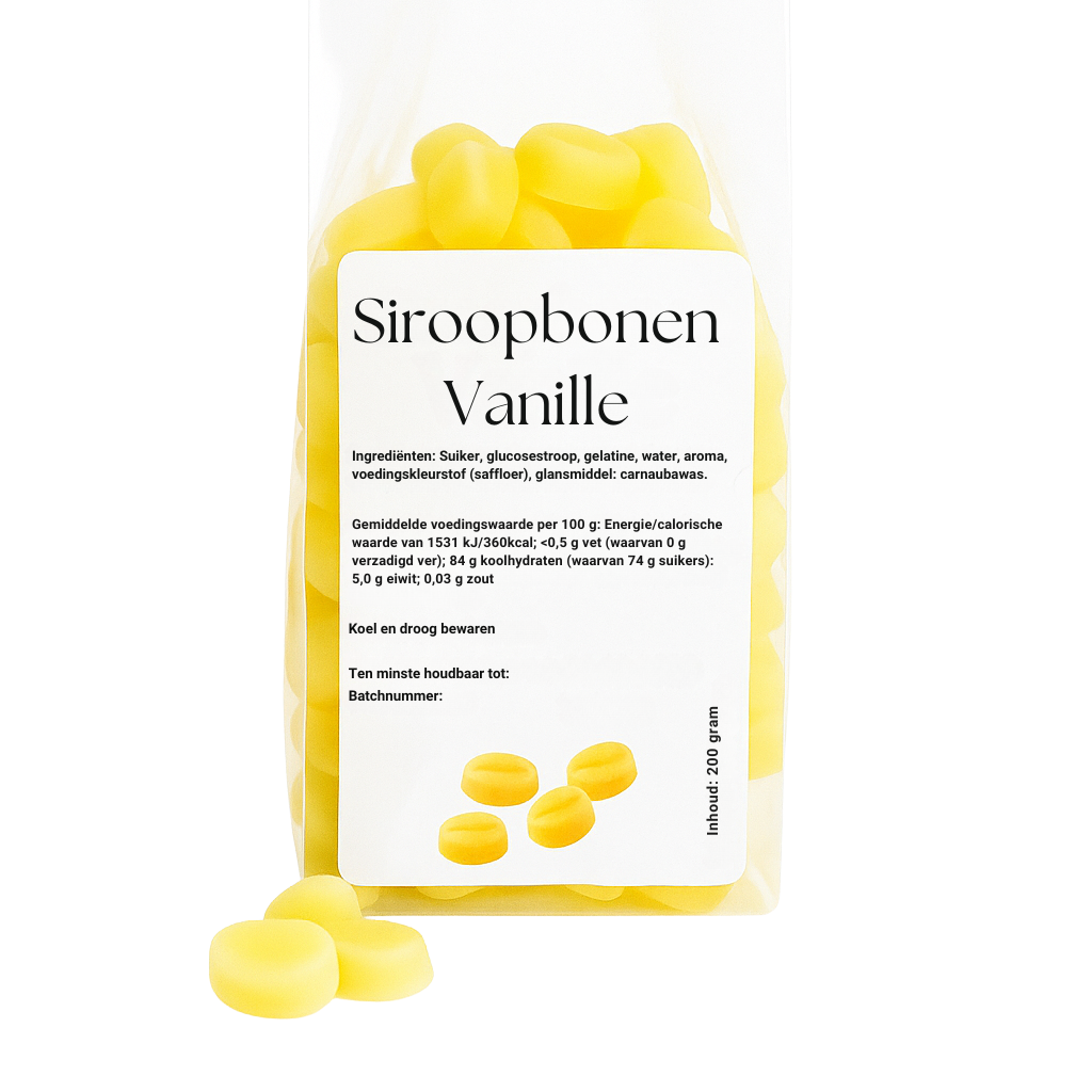 Siroopbonen | Vanille