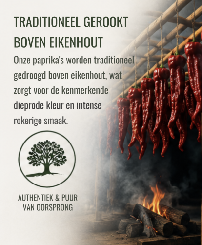 Paprikapoeder Gerookt – Intens Rokerig & Vol van Smaak
