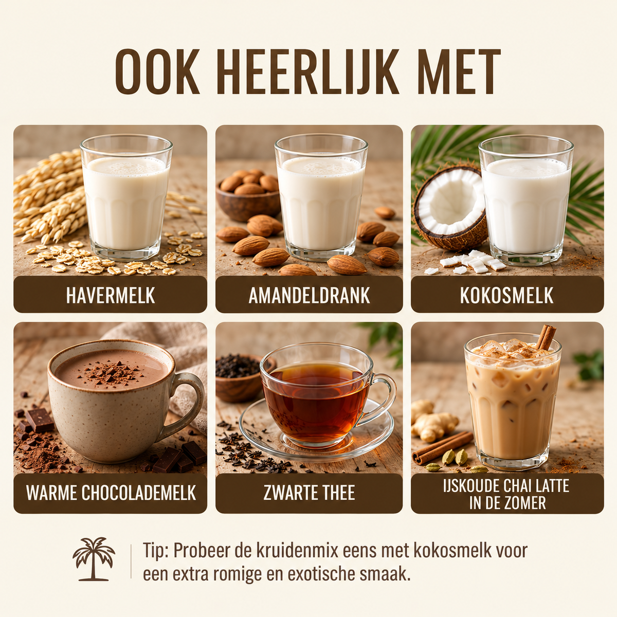 Kruidenmix voor Chai Latte