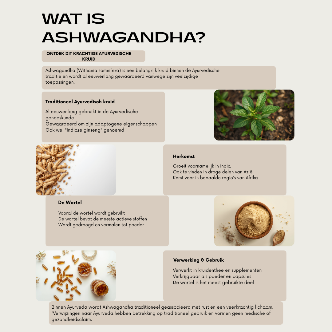 Biologische Ashwagandha Capsules – Traditioneel Ayurvedisch kruid