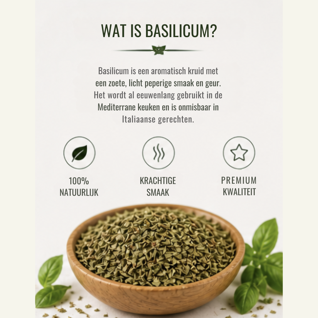 Biologische Basilicum