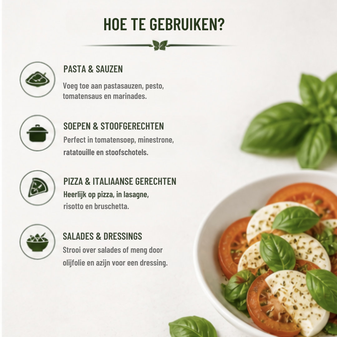 Biologische Basilicum