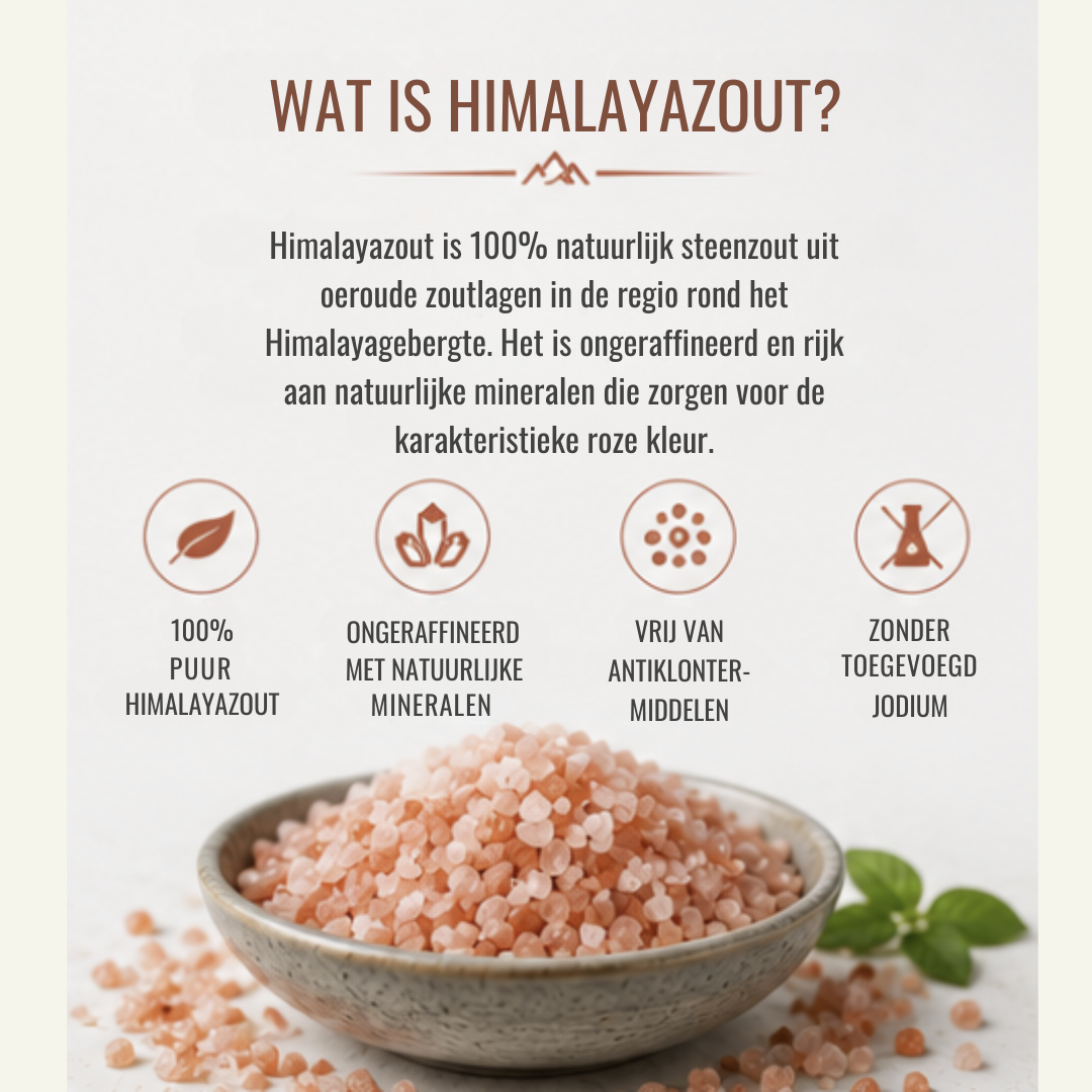 Himalayazout Grof – 100% Natuurlijk Kristalzout