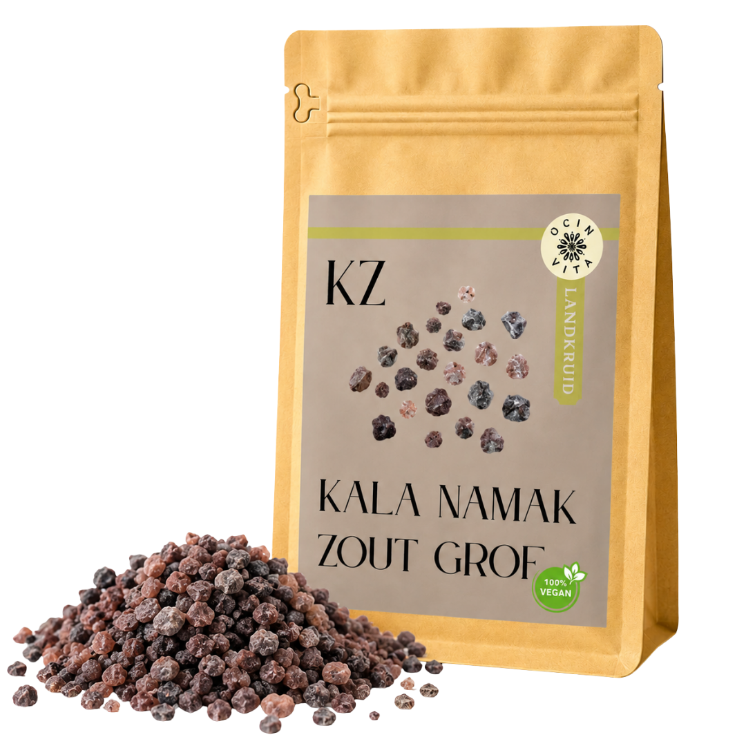 Kala Namak – Zwart Zout met Kenmerkende Hartige Smaak