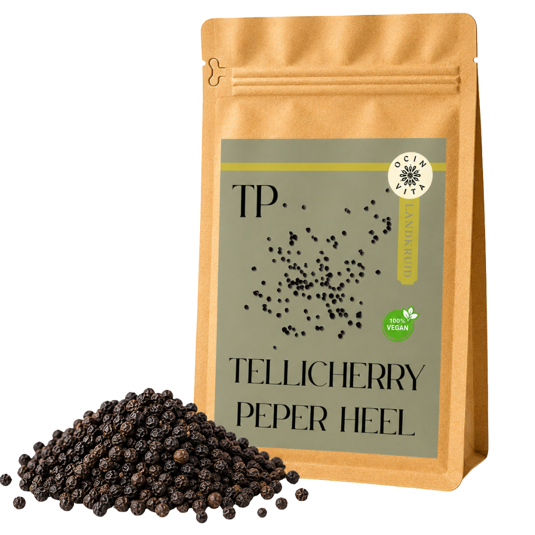 Tellicherry Peper – Premium Zwarte Peperkorrels