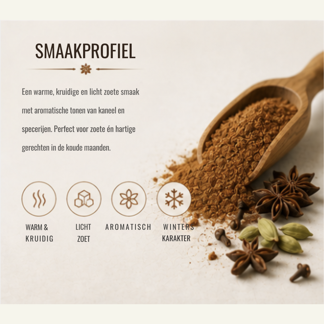 Speculaaskruiden – Traditionele Hollandse Kruidenmix