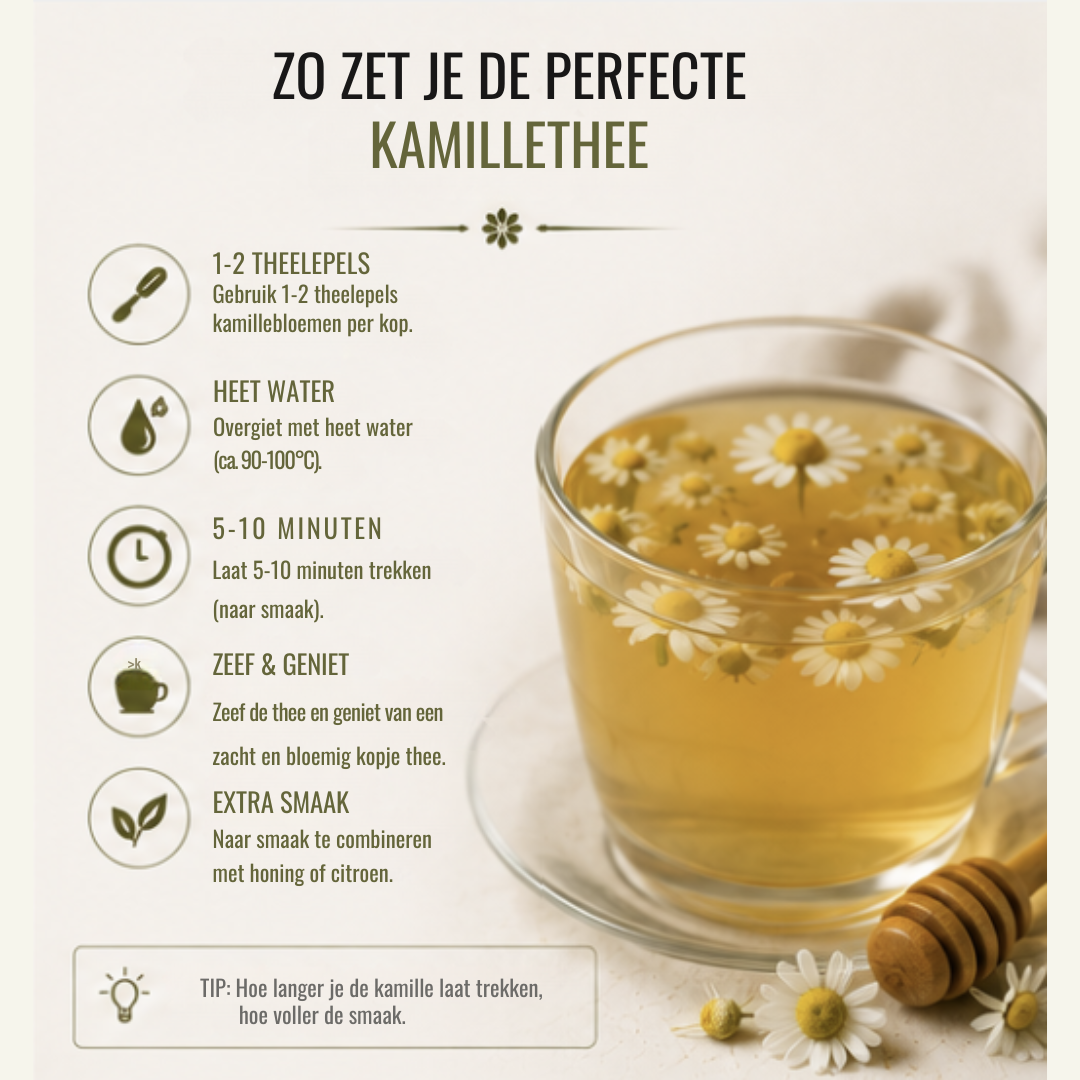 Kamille Thee – 100% Natuurlijke Kruidenthee