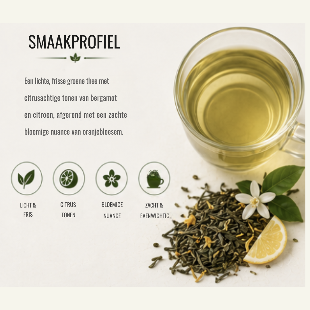 Sencha Wild Grey – Groene Thee met Bergamot & Citrus