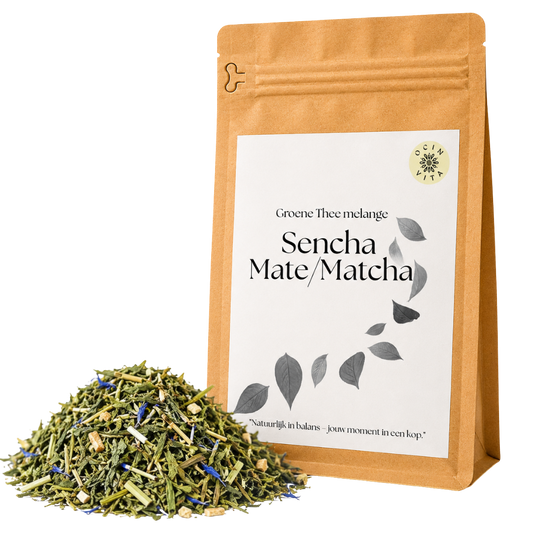 Sencha Mate Matcha Citroen – Groene Thee met Citrus & Matcha