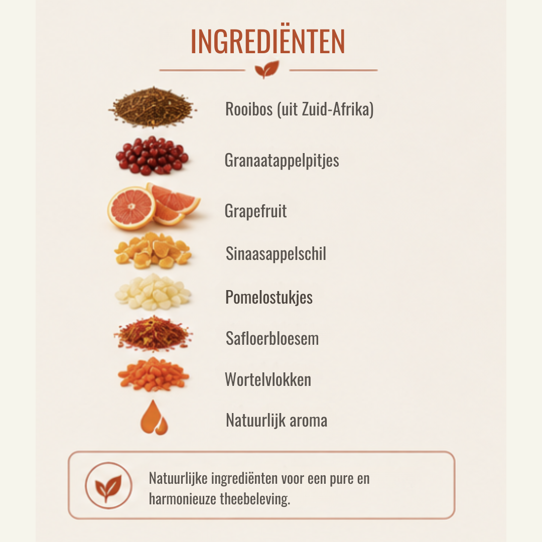 Rooibos Thee Melange – Magic of Africa | Fruitig & Cafeïnevrij