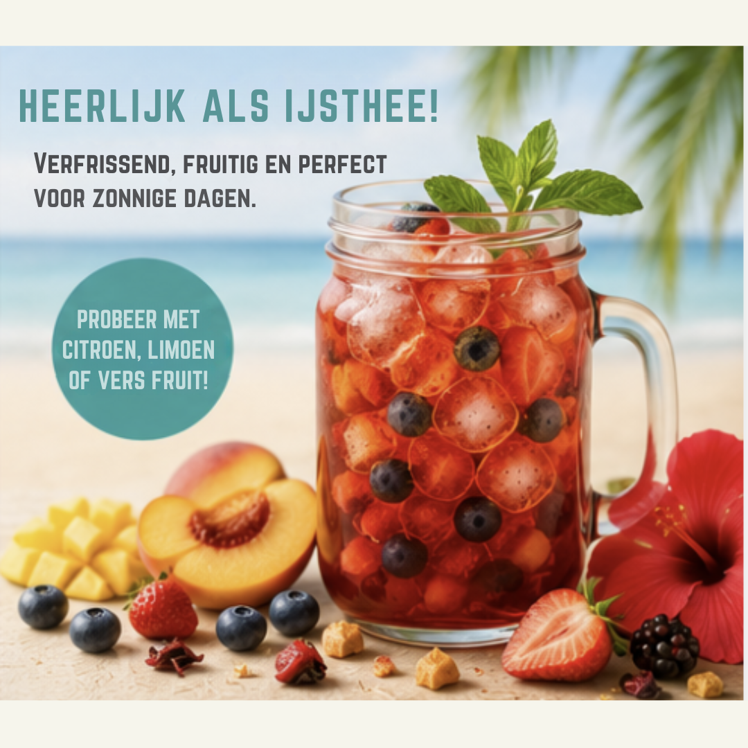 Miami Ice Fruitthee Melange – Tropische Fruitinfusie