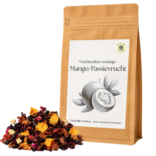 Mango Passievrucht Fruitthee – Tropische Fruitinfusie | Cafeïnevrij