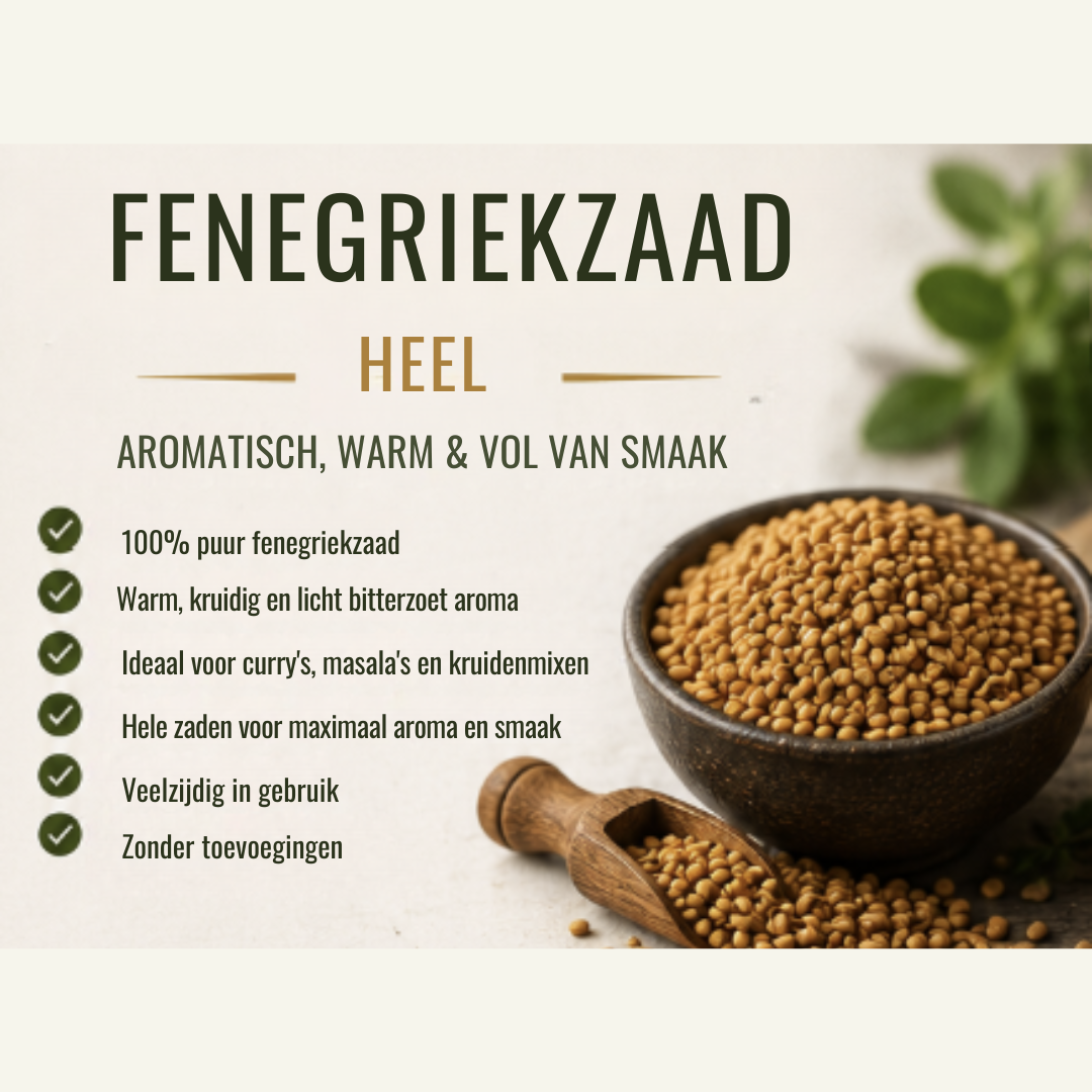 Fenegriekzaad Heel