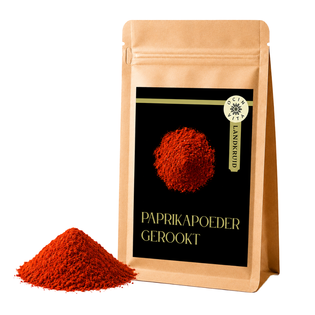 Paprikapoeder Gerookt – Intens Rokerig & Vol van Smaak