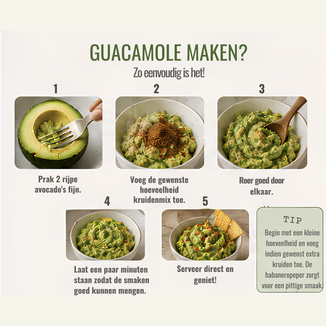 Kruidenmix voor Guacamole